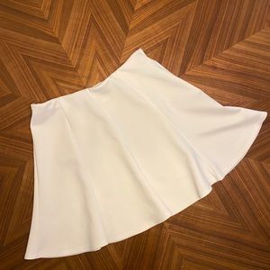 White fit&flare skirt